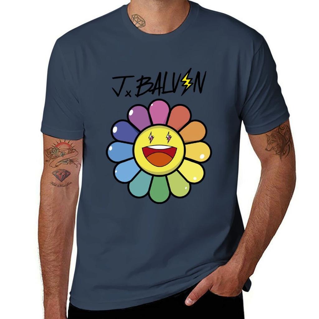 Onebalvin Floweres Tshirt Plus Size Loose Fit Tshirt