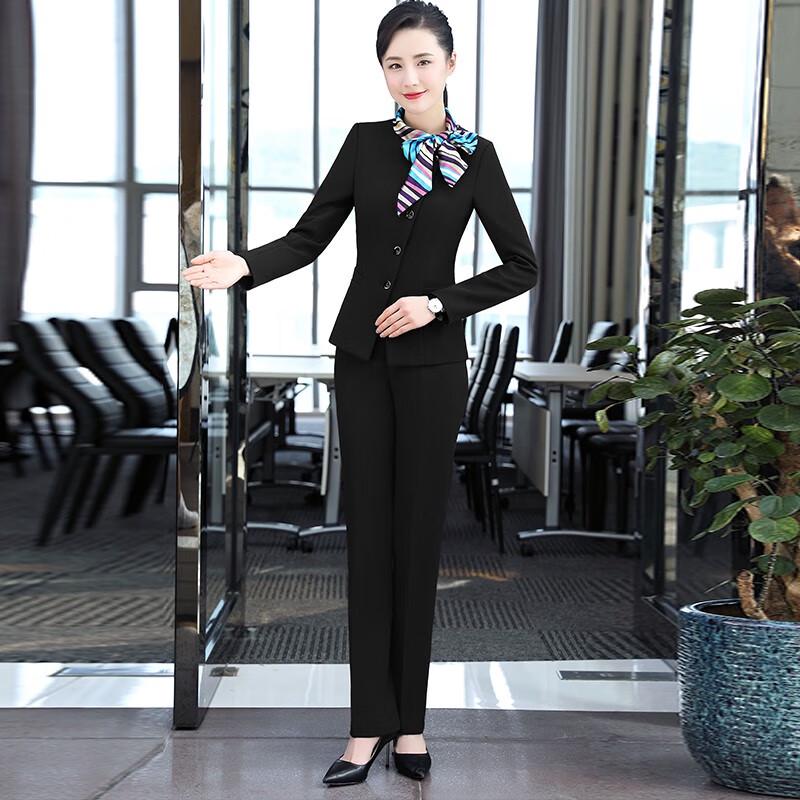 Women's Professional Uniform Suit Set