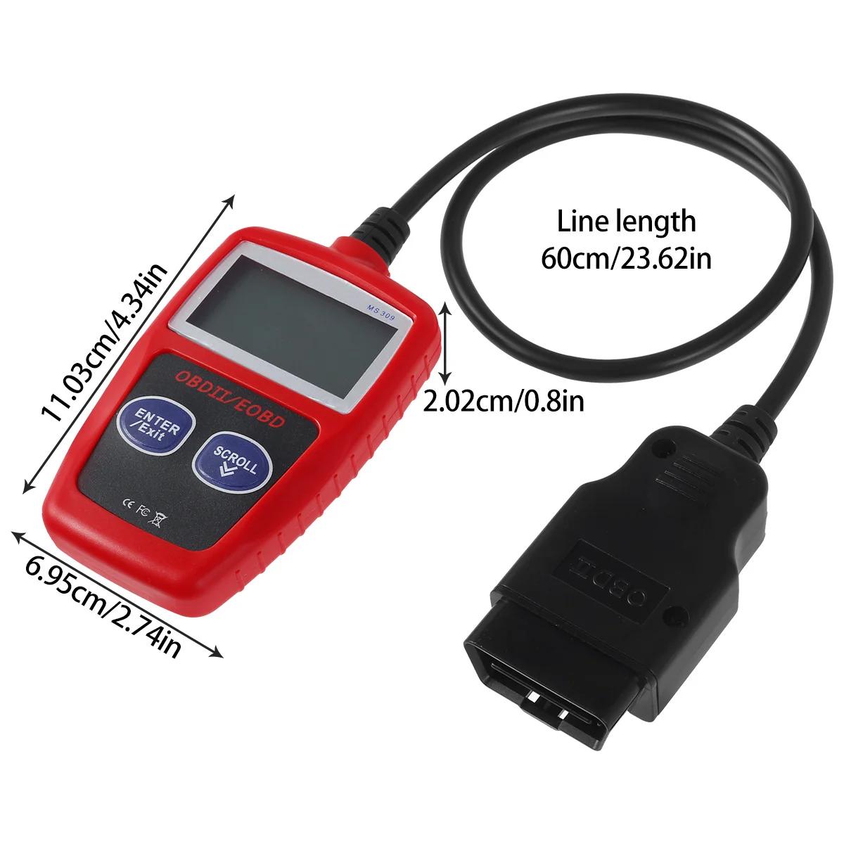 

Car Diagnostic Tool Multifunctional Auto Fault Code Reader Accurate Engine Diagnostic Scanner Read & Erase Fault Code View NEW