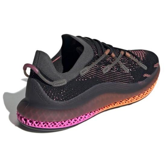 adidas 4D Fusio Siyah Turuncu Pembe 2021 - FZ2414