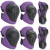 Kids' 6-Piece Protective Set: Knee & Elbow Pads for Skating, Skateboarding, Biking