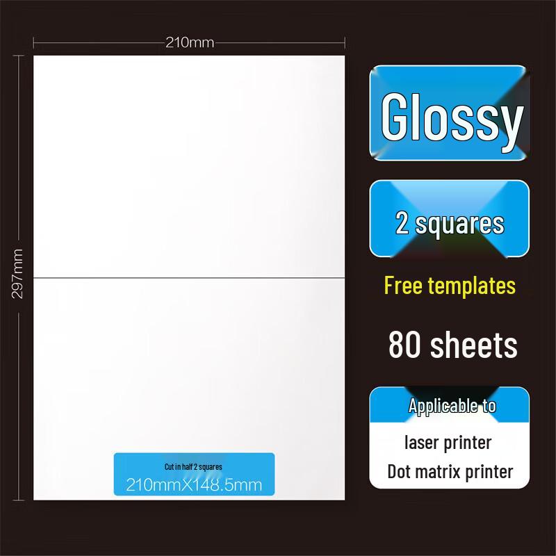 CNMF A4 Printable Self-Adhesive Label Paper