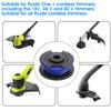 For Ryobi One+ Trimmer Spool Cap AC14RL3A Single Line Trimming Head Durability Trimmer Line String Trimmer Spool/Cap Models