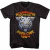 Fit Scorpions Band 1984 Retro Classic European Loose Cotton T-Shirt Short Sleeve Shirt