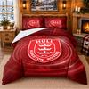 Printed 3Pcs Bedding Set Hull KR Pattern Bed Sheet Pillowcase For Bedroom Decor
