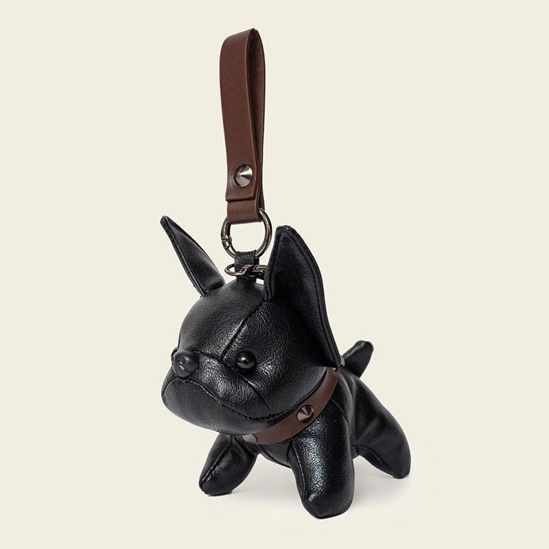 Leather Pony Keychain Cute Plush Animal Bag Charm For Kids And Teens