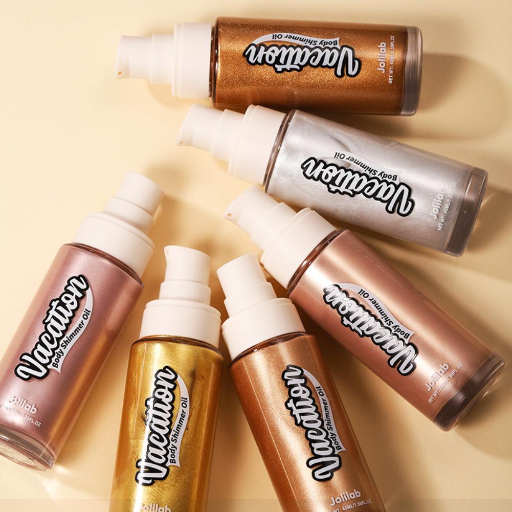 Highlighters Liquid Cream Texture Shimmer Highlighters Shadow Cosmetics