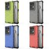 Transparent Honeycomb Phone Case With Shockproof Tpu And Pc For Drop Protection