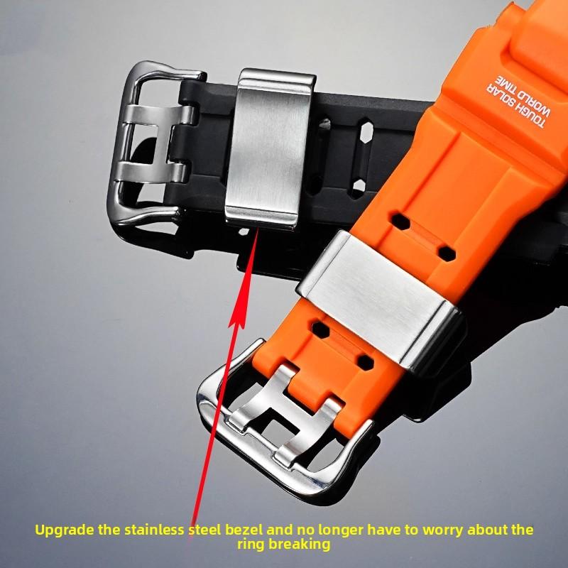 Upgraded Silicone Watchband For Casio G-Shock GA-1000/1100/G-1400/GW-A1000 GW4000 G-1400 strap mens Sport Waterproof watch chain