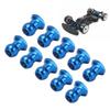 10Pcs Upgrade Replacement Parts Ball Nut Set for Tamiya 53640 1/10 RC Car and Buggy RC Car Repair
