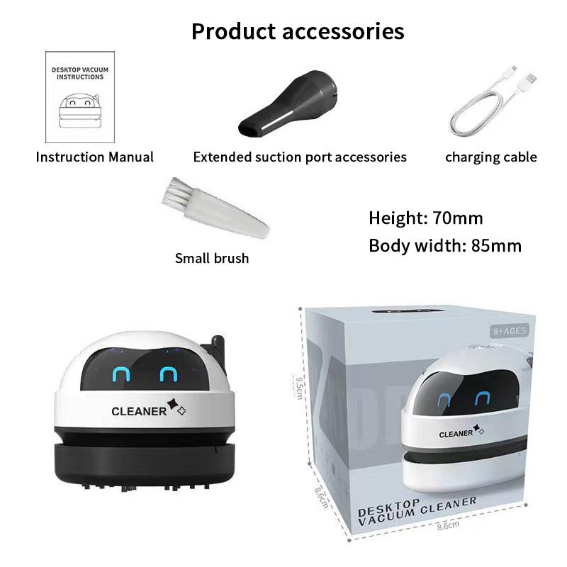 Detachable Desk Vacuums | Small Vacuum For Desk | Office Desk Vacuum Cleaner, Crumb Vacuum For Desk
