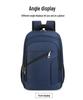 Men's Large Capacity Business & Student Laptop Backpack, Casual Travel & Commuting Bag
