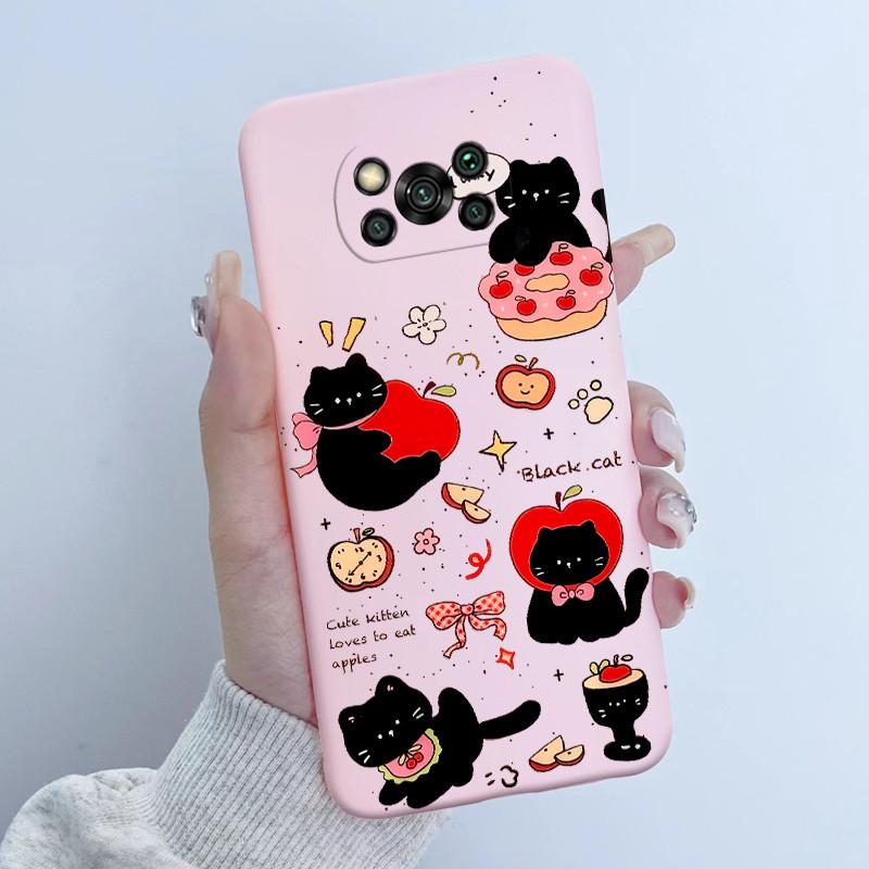 For Xiaomi Poco X3 Pro Case Flower Girls Design Soft Silicone Phone Back Cover For Xiomi PocoX3 Pro X 3 3X Poco X3 NFC Shells