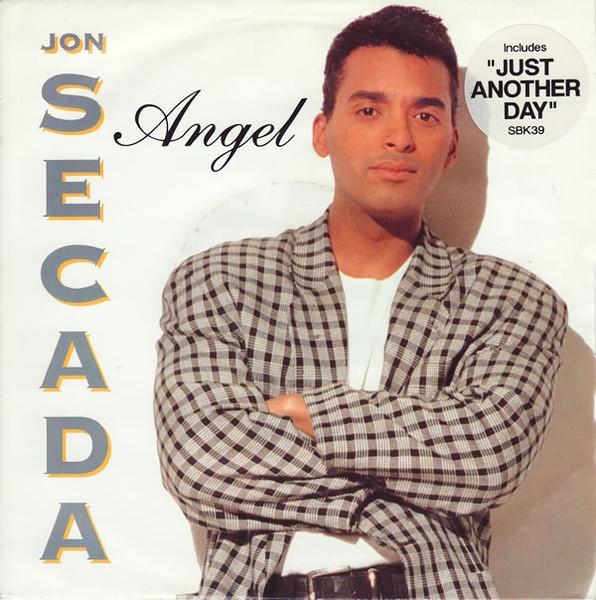 

7inch Record JON SECADA - Angel SBK39 SBK Records 1992 UK Rock Used