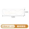 Safe and Environmentally Friendly Waterproof Makeup Tattoo Stickers New Facial Party Temporary Eye Tattoos for Face Application