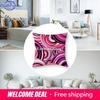 Federa Cuscino Moda E-Ee-Emilio Logo P-Pucci Tessuto Peluche Morbido Stampa Double Face Copricuscino Divano Copricuscini