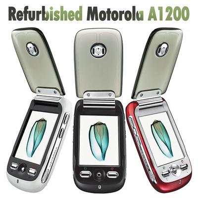 Refurbished Original Motorola A1200 2.4" 2.0MP GSM Flip Mobile Phone With 1 SIM