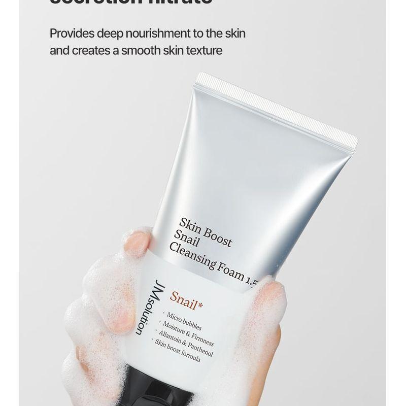 JMsolution - Skin Boost Snail Cleansing Foam 1.5
