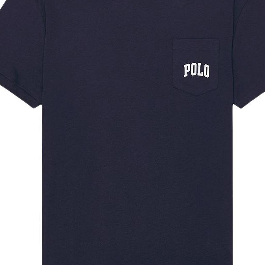 Polo Ralph Lauren Logo Ronde Hals Korte Mouw T-shirt Heren T-shirts Marineblauw 710971769-001