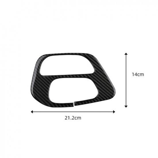 For Dodge Challenger 2015- Carbon Fiber Interior Gear Shift Panel Cover Trim