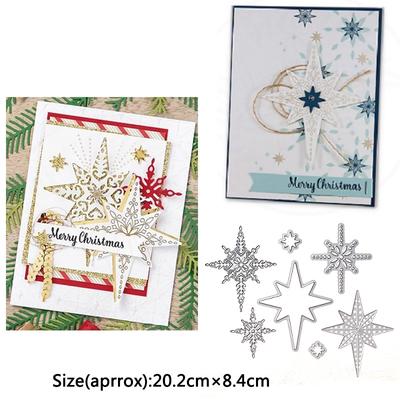 Starlight Metal Cutting Dies Frame Craft Cutting Die Embossing Stencil for Handmade Paper Card