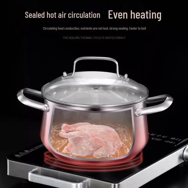 Sule 304 Stainless Steel Composite Bottom Multi-Stove Pot