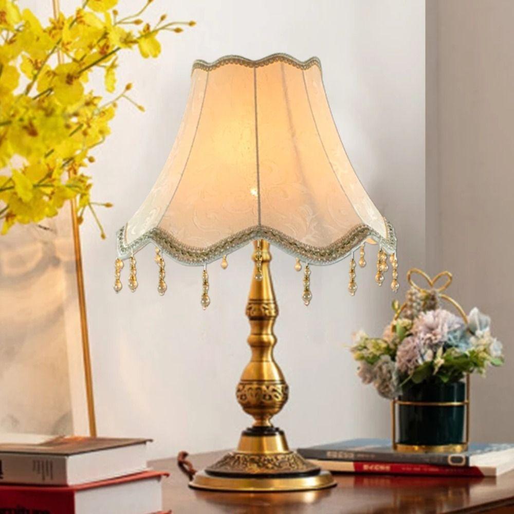 E27 Table Lamp Shade European Style Floor Lamp Dust Cover Wall Lamp Cover  Wall Lamp