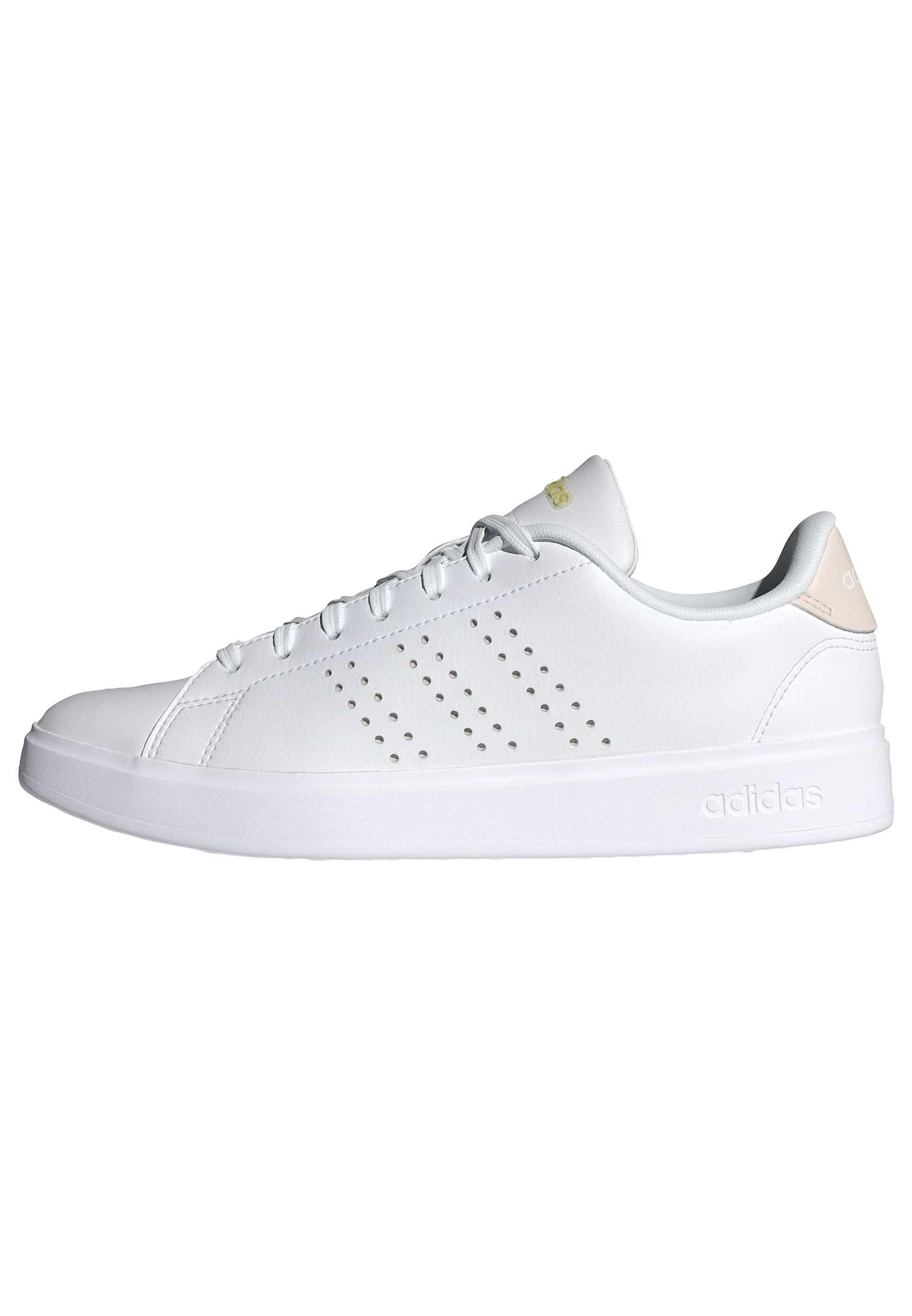 Adidas Advancourt NIV50 Metallic Size 2.0 Women s Sneakers, White/Putty Mauve/Gold (IF1660), 24.5cm