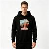 Men's Retro Funny Printed Pullover Hoodie, Myrtle Beach Las Vegas Vintage Graphic Casual Sweatshirt