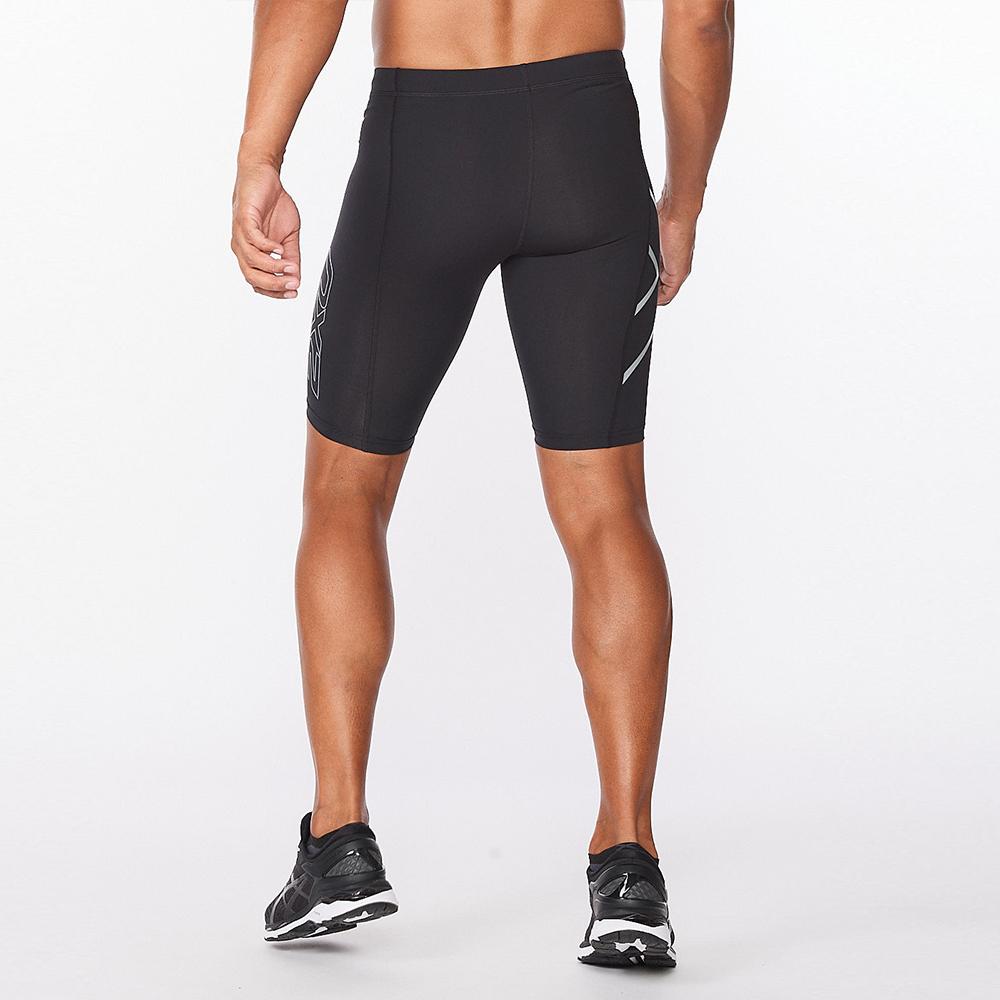 Tutaimjeuyu (Men'S) Core Compression Shorts Black_Ma3851Bblk-Sil