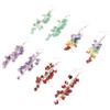 Natural Crystal Stone Handmade Tassel Earrings - Tiktok Live E75