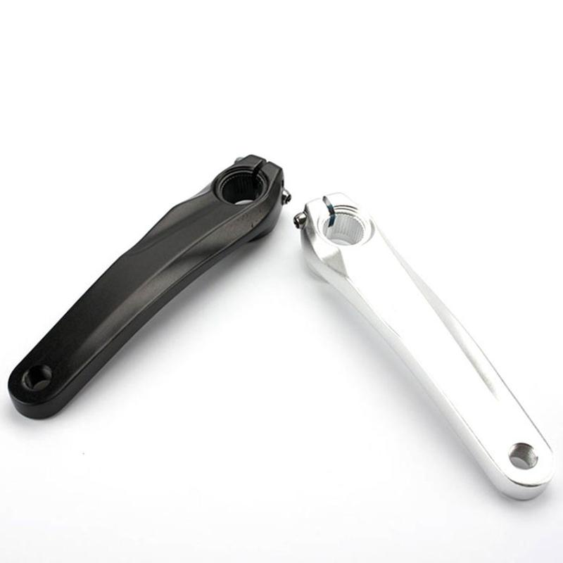 Bicycle Wheel Crank, Folding, Axle with Gear, Aluminum Alloy, Left Crank, 220mm, BMX Replacement Parts Crank Set