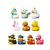 2025 Duck Advent Calendar 24 Days Acrylic Ornaments Christmas Countdown Box for Tree Decor Holiday Gift for Family Friends