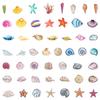 50 Shell Graffiti Stickers Suitcase Car Laptop Skateboard Mobile Phone Waterproof Decorative Stickers
