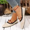 Fall New Flat Shoes Fashion Pointed Toe Light Mouth Color Block Soft Sole Non-slip Single Shoes