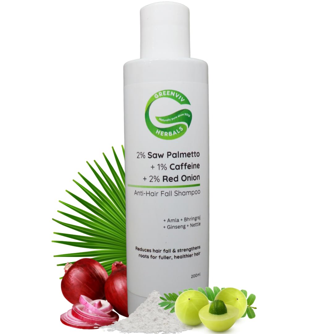 Greenviv Saw Palmetto Anti-Hair Fall Shampoo