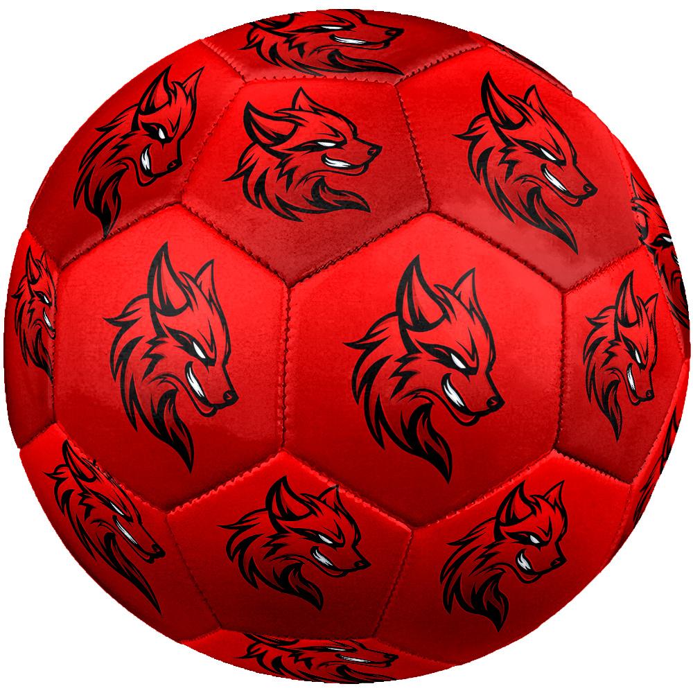 1PC Fox Logo Soccer Ball Size 5 Football Machine Sewn Indoor/Outdoor Universal Football Surprise Collection n96