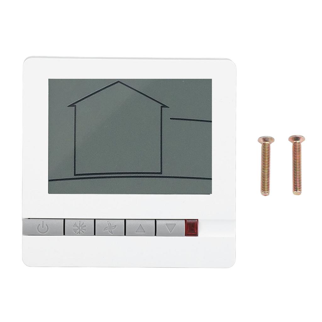 Digital Smart Thermostat LCD Screen Brushless Fan Smart Home Thermostat Temperature Controller for R