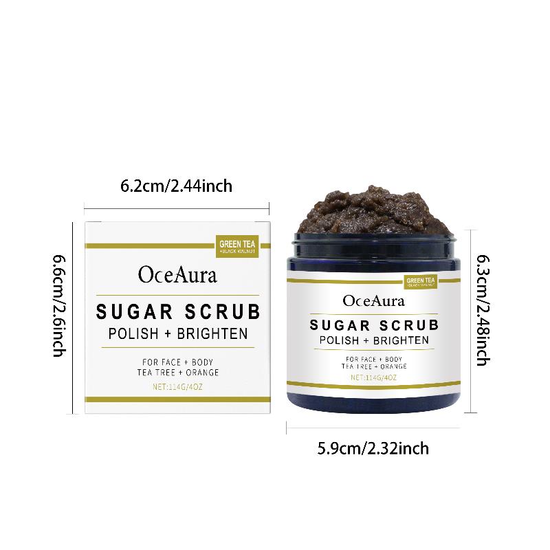 Oceaura Besleyici Peeling Bitkisel Tanecikler Temizleyici Nemlendirici 2'si 1 Arada Nazik Peeling Yapan Scrub