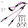 PiPiTao Double-Headed Wave Pattern Dog Leash – Anti-Tangle and Detachable