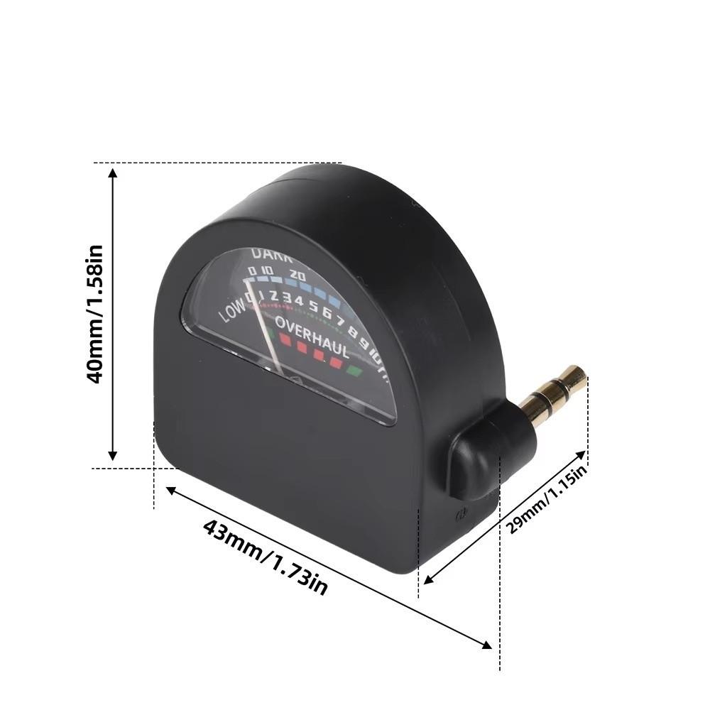 Analog Dial Gauge Water Leak Tester High Sensitivity Leak Inspection Device Hidden Leak Detection
