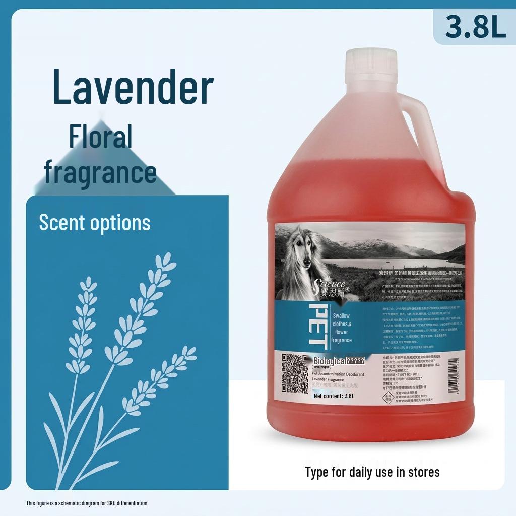 

3.8L Sains Large Barrel Pet Deodorizer for Indoor/Outdoor Odor Control