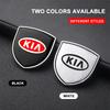 1Pcs Metal Auto Door Shield Emblem Car Body Badge 3D Sticker For KIA Sportage Ceed Rio 3 4 k2 k3 k4 k5 k6 K7 K8 Picanto Sorento Optima