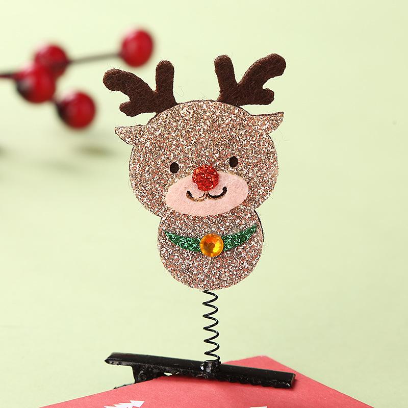 Christmas Hair Clip Decoration for Women and Kids - Festive Hairpin Gift for Students