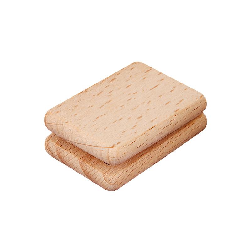 

Beechwood See-Saw Magnetic Slider Wooden Fidget Push Sliders Mini Sensory Toy Sound Wave Decompression EDC Adult ADHD Autism Toy