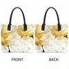  Watercolor Bird Print Tote Bag Casual Large Capacity Daily Handbag