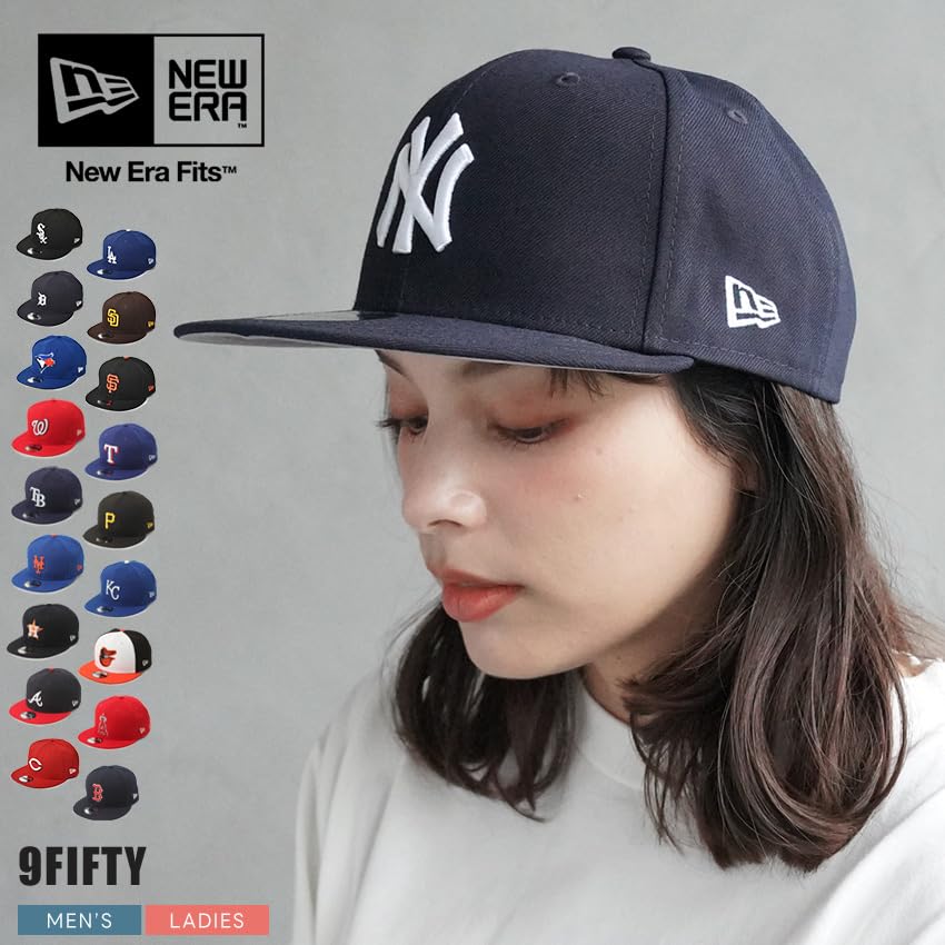 New Era BASIC SNAP 9FIFTY Cap OSFM Yankees Navy x White (11591069, 11591065, 60230409, 11591043, 11591024, 12351317, 11591008, 11590992) [Used]