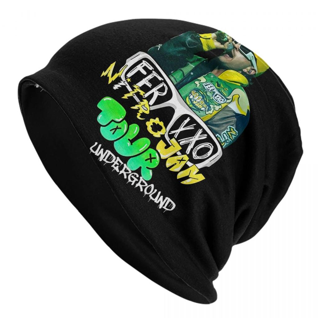 Colombian Feided Ferxxo Beanies Caps Unisex Street Winter Warm Knitted Hat Adult S Rapper Rap Music Songwriter Bonnet Hats