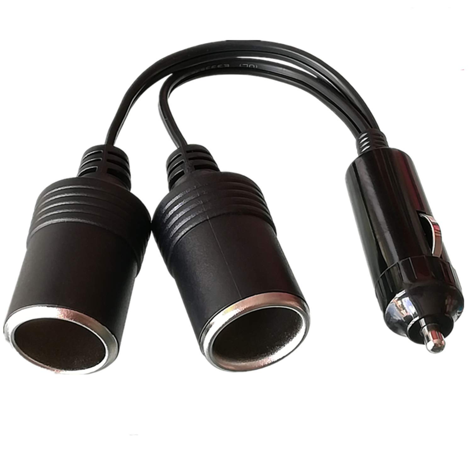 GTIWUNG Cigarette Lighter Cigarette Socket 12V/24V Compatible Dual DC Power