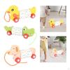 Animal Push and Pull Along Toys, Arithmetic Learning Toy, Toy for Kids Birthday Gifts